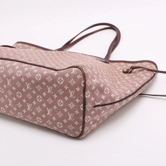 Louis Vuitton Monogram Idylle Neverfull MM Bordeaux - Picture 3 of 16